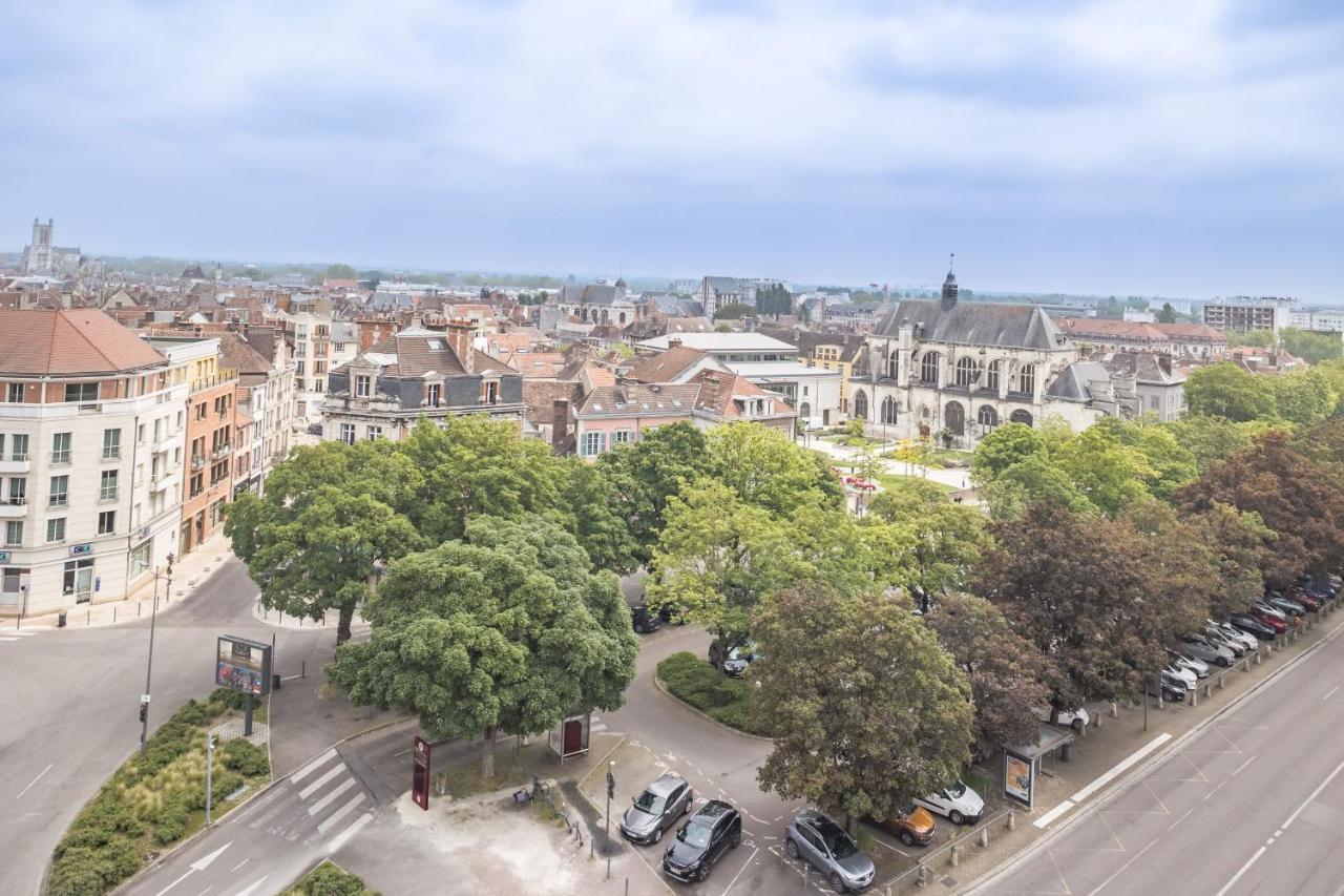 Evasion Urbaine - Vue Panoramique - Proche Gare Apartment Troyes Exterior photo